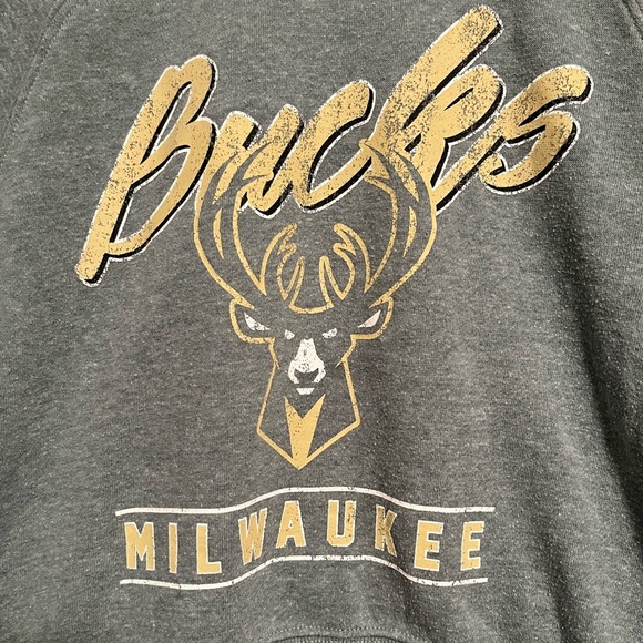 Milwaukee Buck's Mock Neck Sweatshirt - Picture 7 of 12